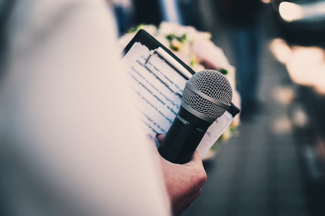 journalist preparing interview questions