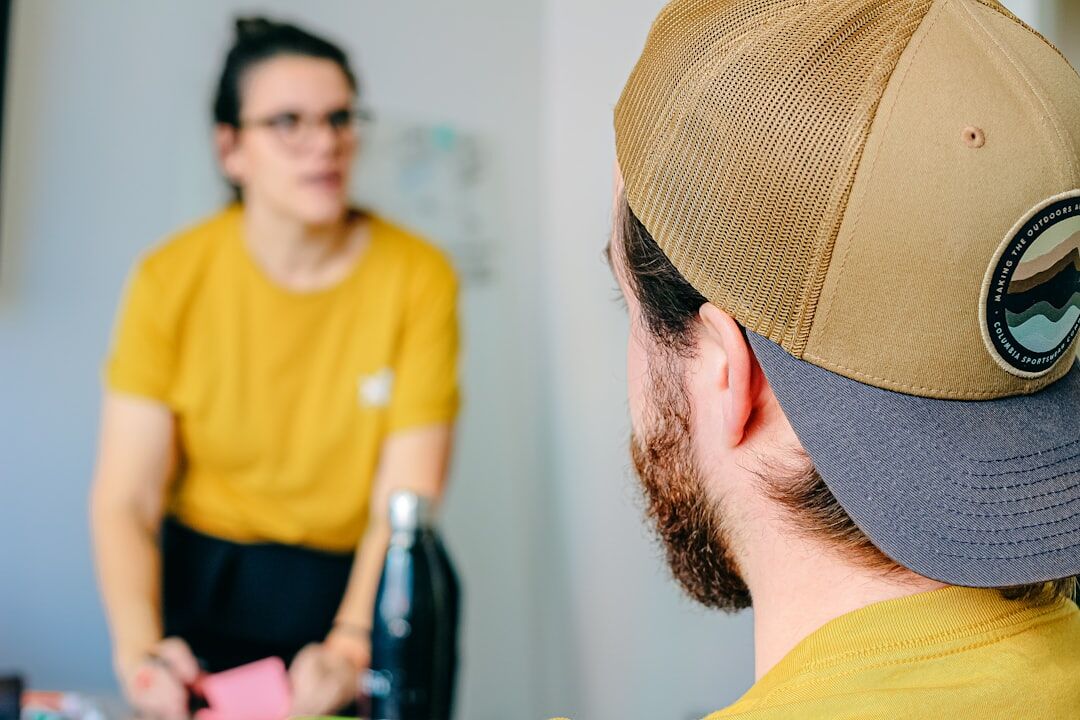 close up conversation
